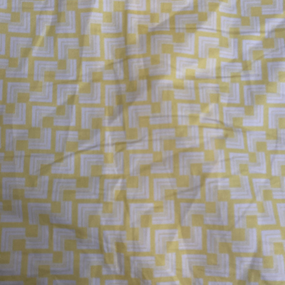 TED BAKER Tiser Geo Short Sleeve Cotton Button up Shirt Yellow 7 3XL - Picture 7 of 7